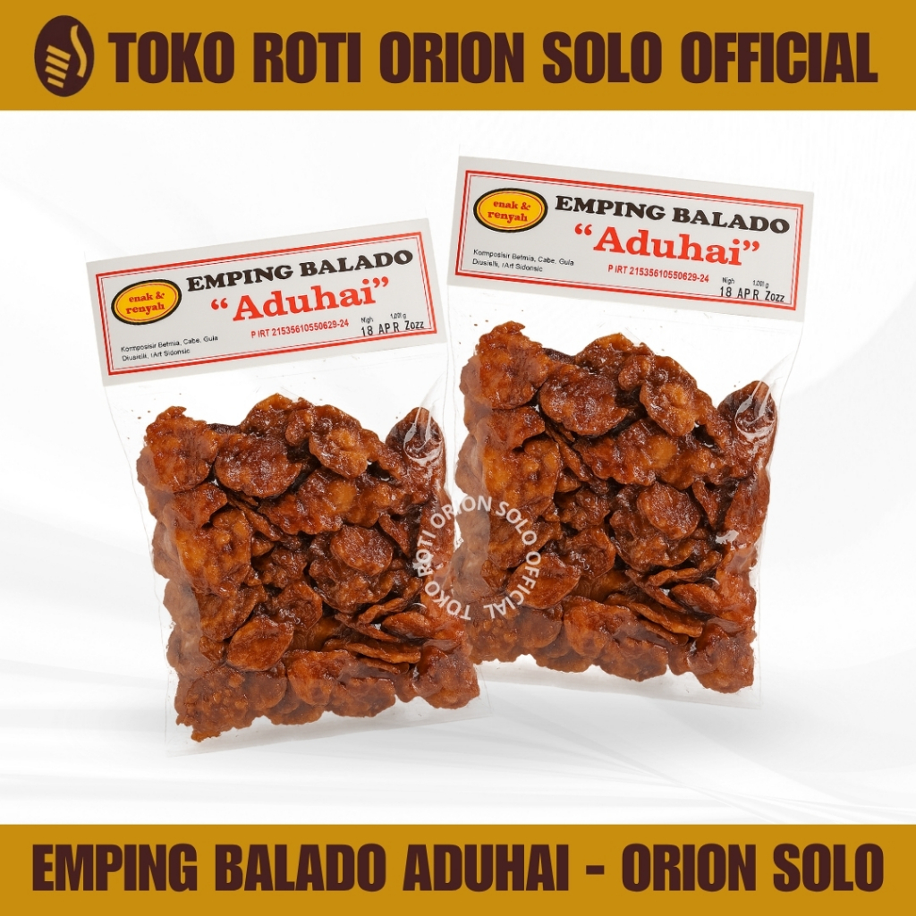 

Emping Balado Aduhai - Orion Solo
