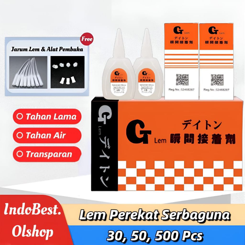 

Lem Korea Original 100℅ Lem Setan Ori Cair Super Glue Barcode•indobest•