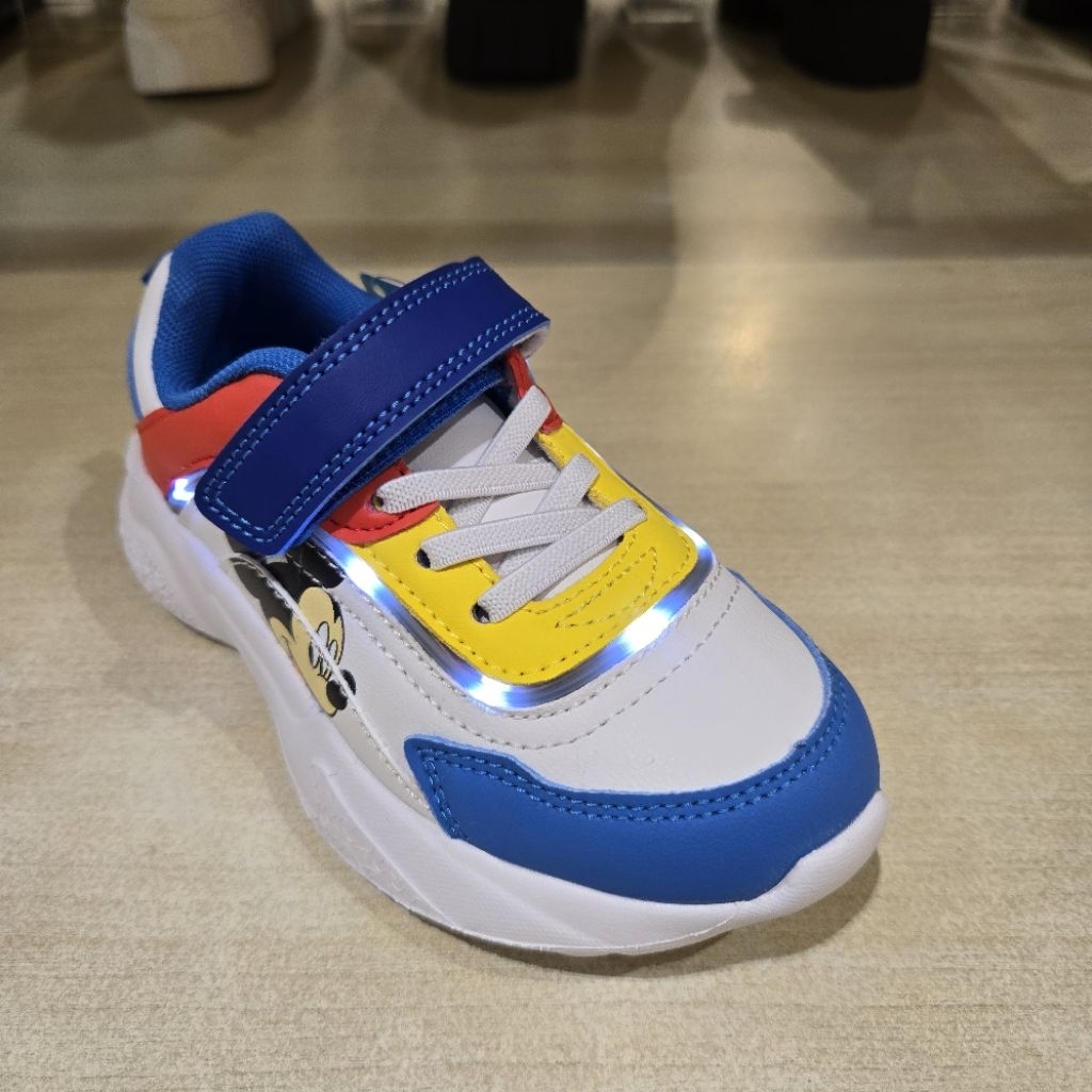 Disney by fladeo kids sepatu sneakers anak2 bisa cowok/cewek cute poll ringan & empuk ori size 28-32