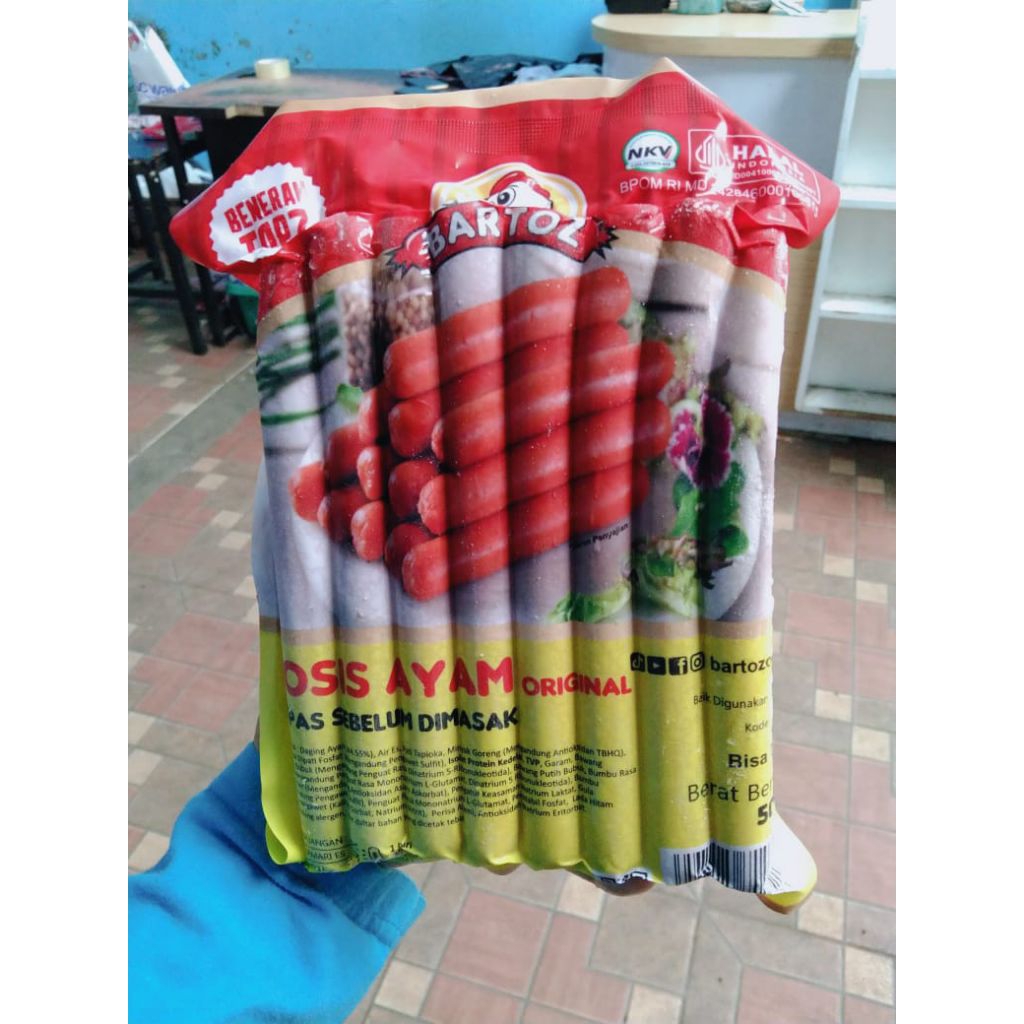 

Bartoz Sosis Ayam Original 500 gr