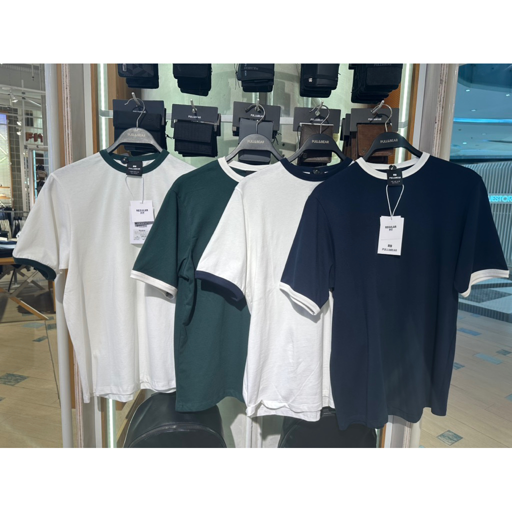 Kaos Gradasi Cowok Pull and Bear