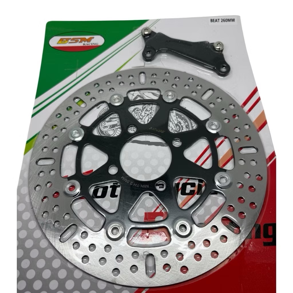 Piringan Variasi Cakram Beat Esp Fi/Scoopy/Beat Street/Vario 125/Vario 150 Old Plus Breket Ukuran 26