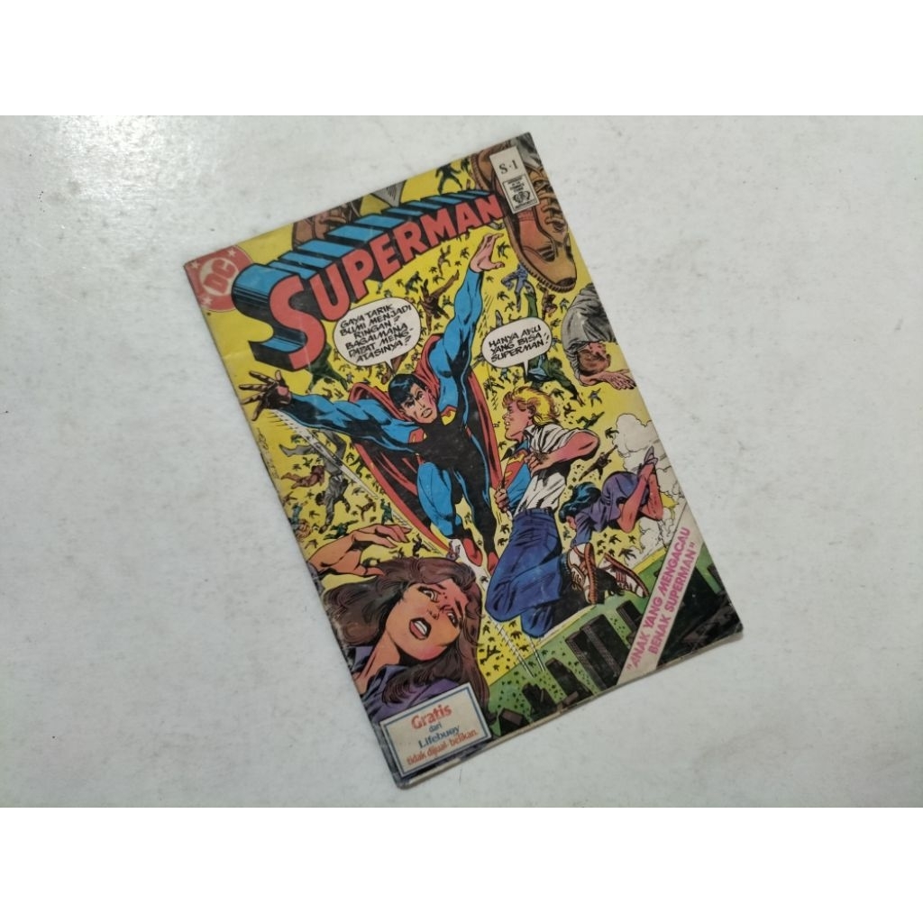 Komik Superman Anak yang Mengacau Benak Superman (kkss)