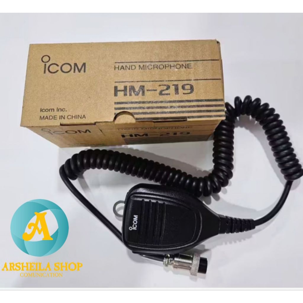 extra mic microphone Radio Rig icom ic 718 ic 7300 Hm 219