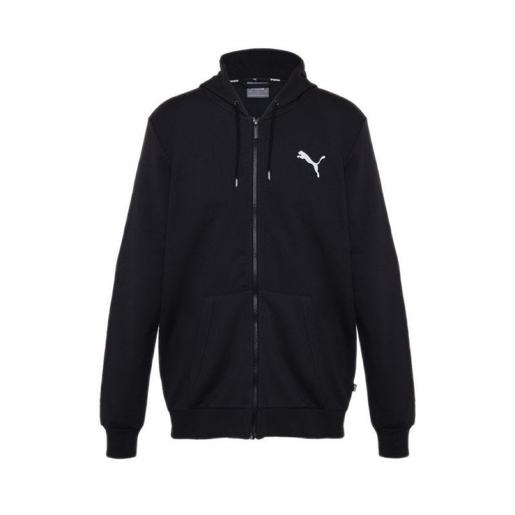 Puma ESS Small Logo FZ Men's Lifestyle Hoodie - Black PMA680859-01