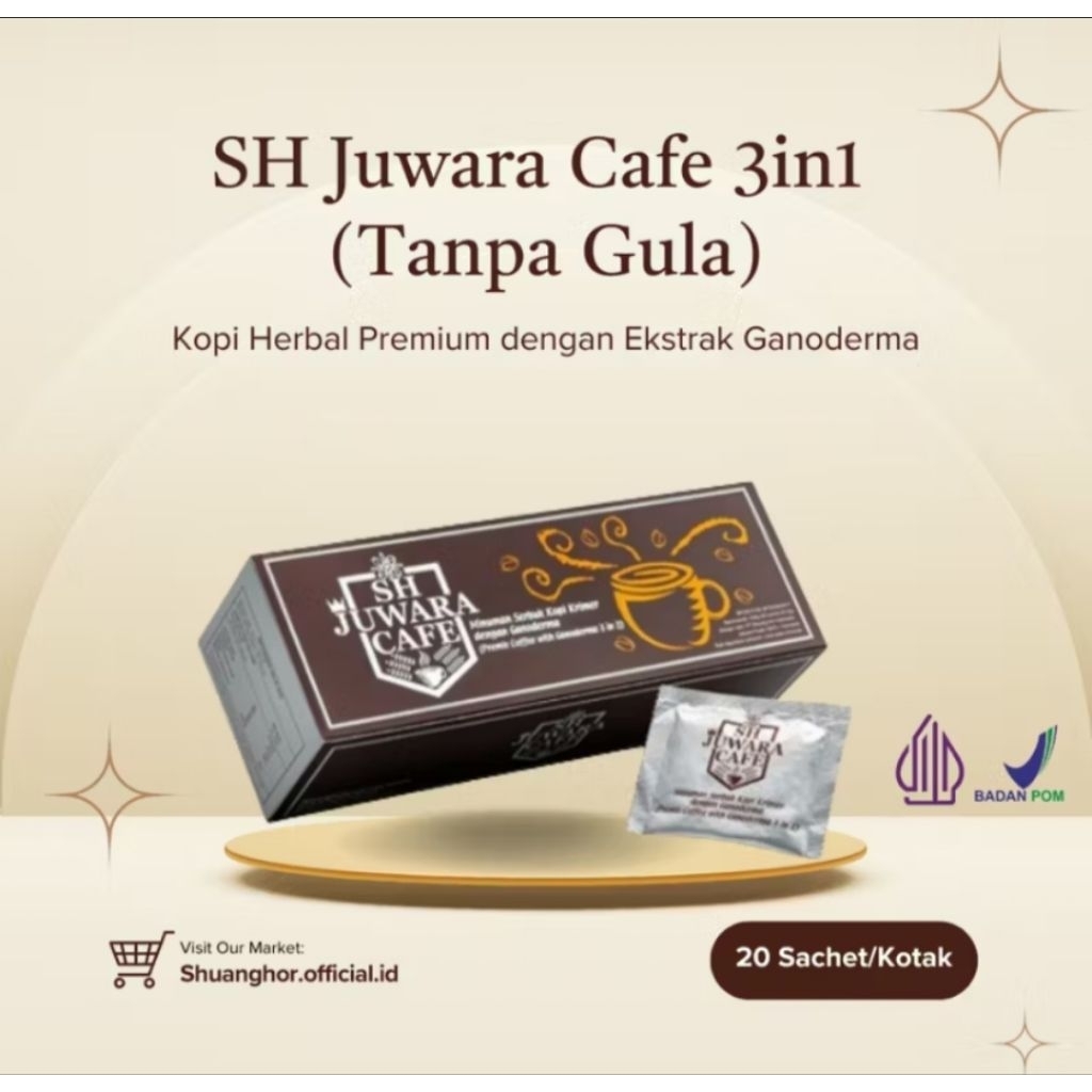 

Coffee SH Juwara 3 In 1 (Non Gula)