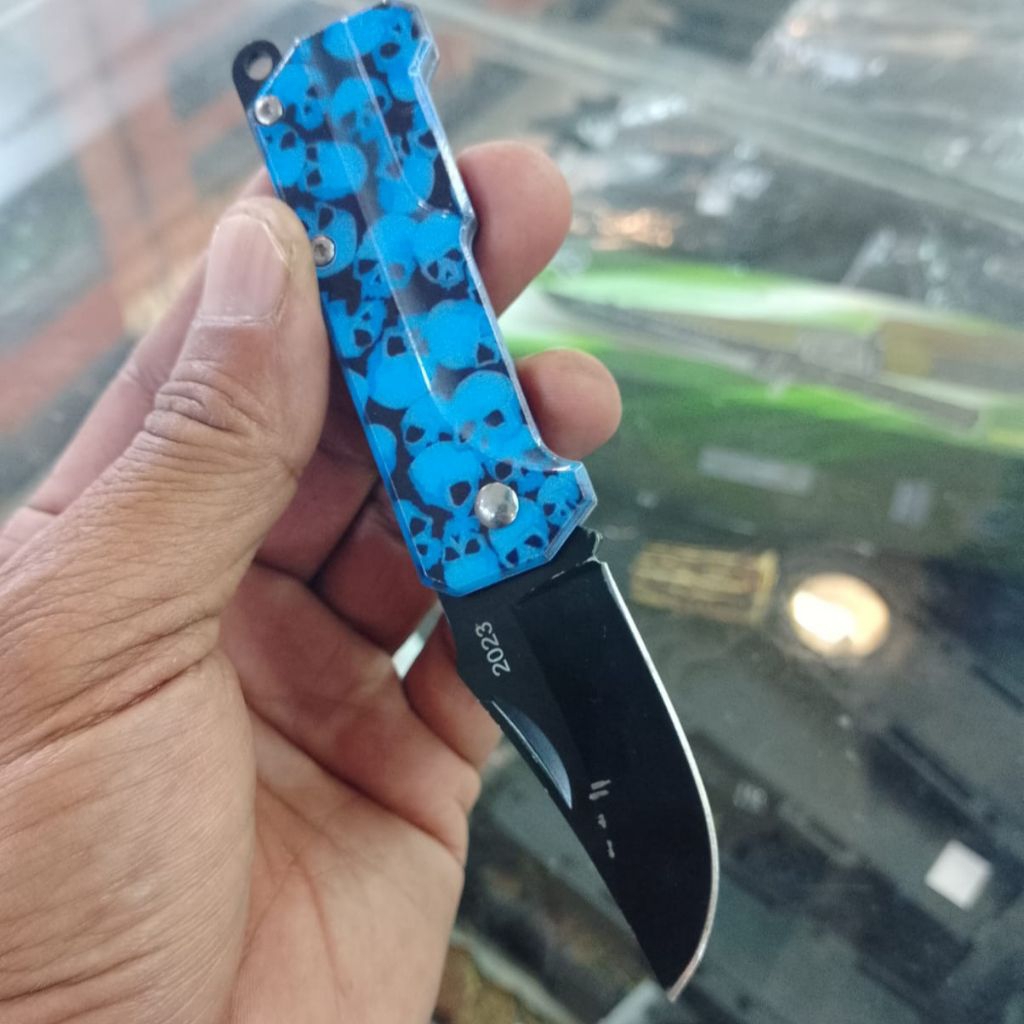 Pisau survival Lipat 2023 Pisau Lipat mini / Pisau Lipat Saku Mini