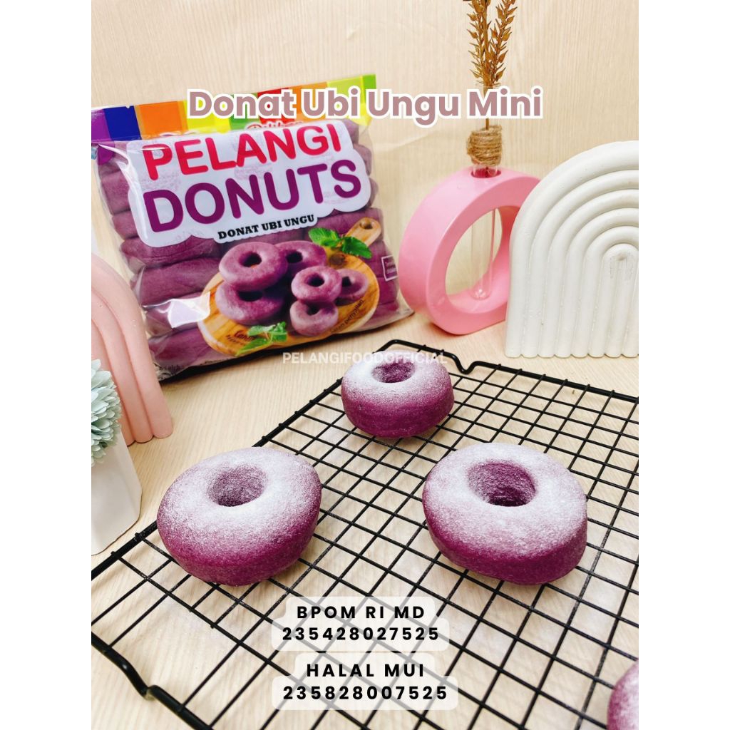 

Donat Pelangi Ubi Ungu isi 21