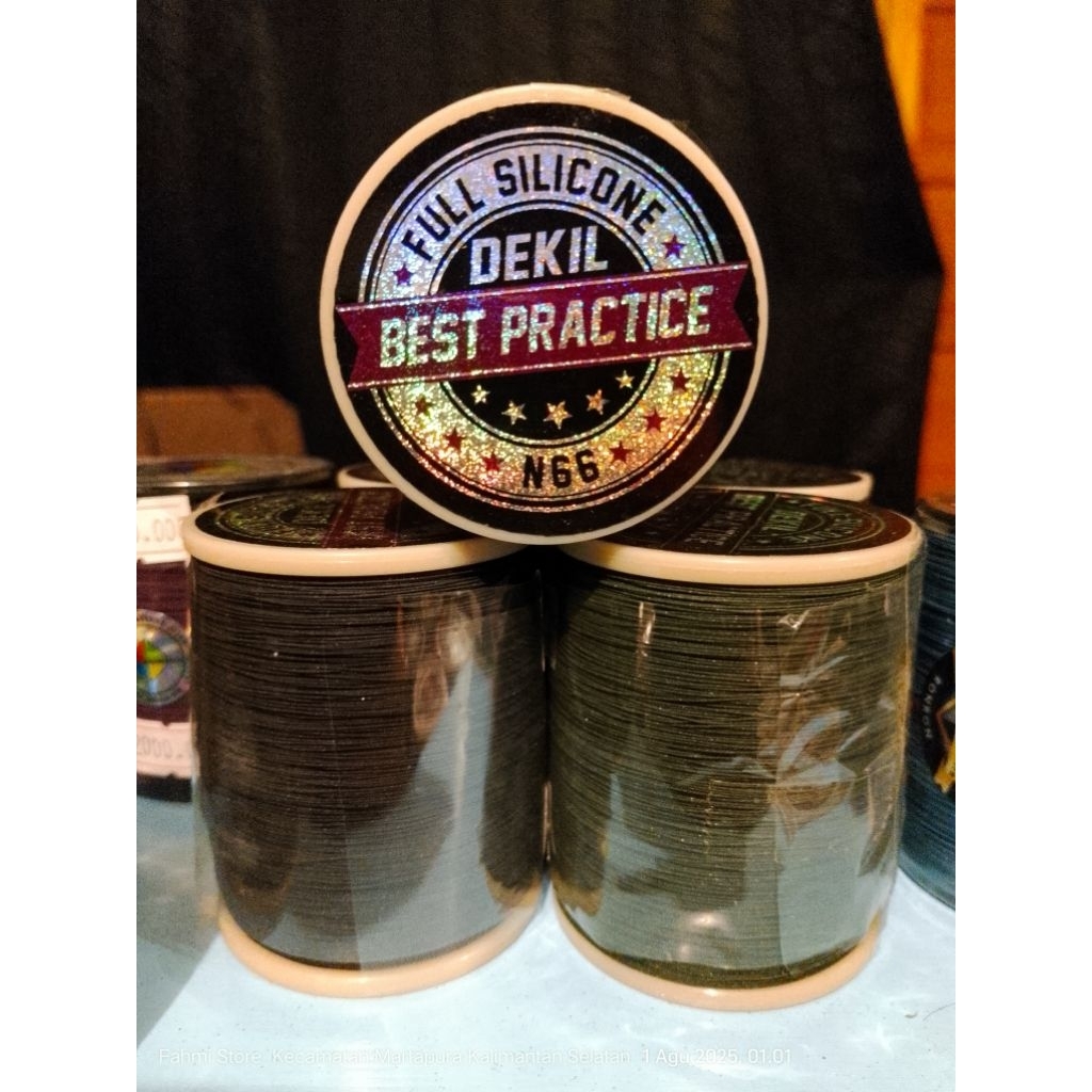 SENAR GELASAN DEKIL BEST PRACTICE ORIGINAL | Benang Layangan Gelasan Turnament Gelasan Tajam