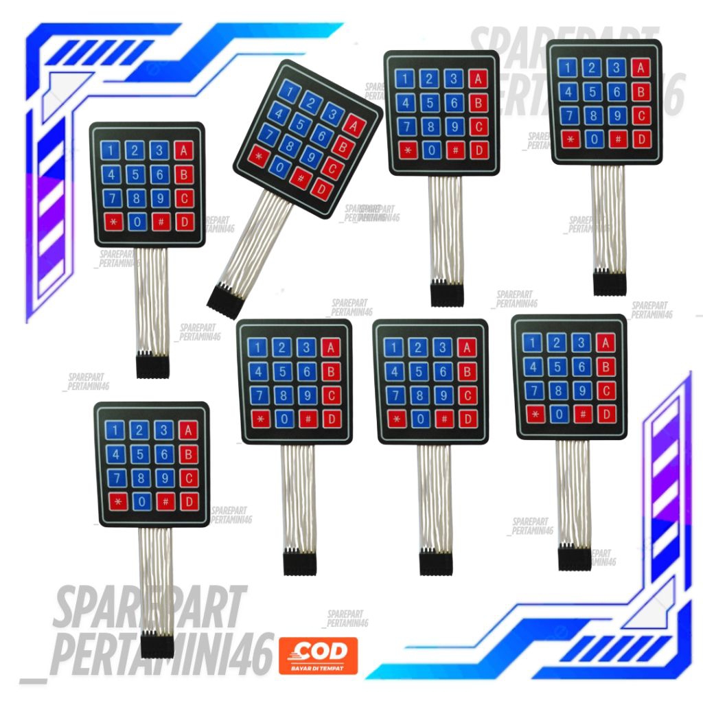 Tombol Keypad Pertamini Digital
