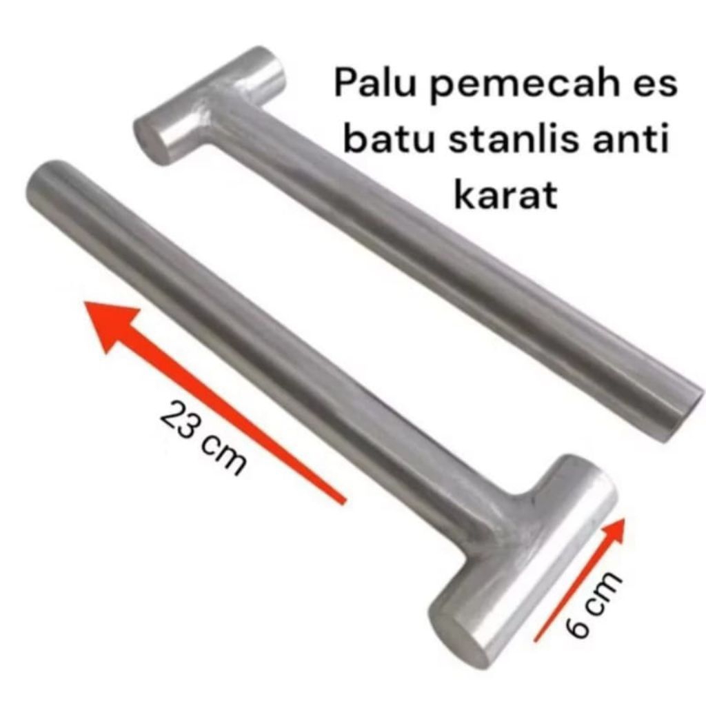Palu pemecah es batu stainless full stainless palu es langsung Pakai Promo palu es alat pemecah es b