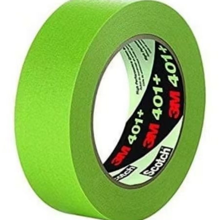 

Masking tape hijau 401+-3M 223-lakban kertas 3M temperature...