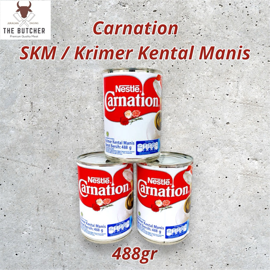 

Carnation Susu Kental Manis 488gr / Krimer Kental Manis / SKM