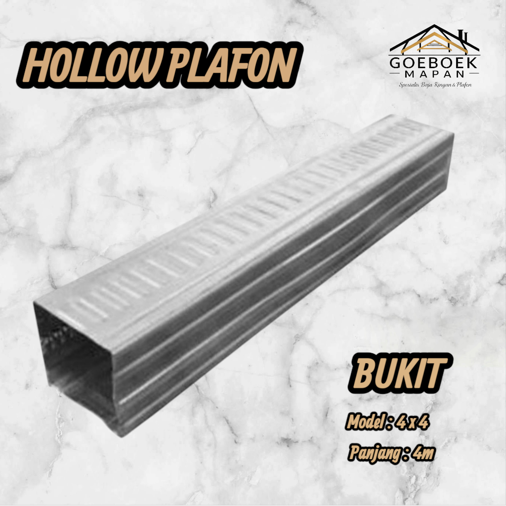 Hollow Baja Ringan Galvalum 4x4 Bukit Rangka Plafon