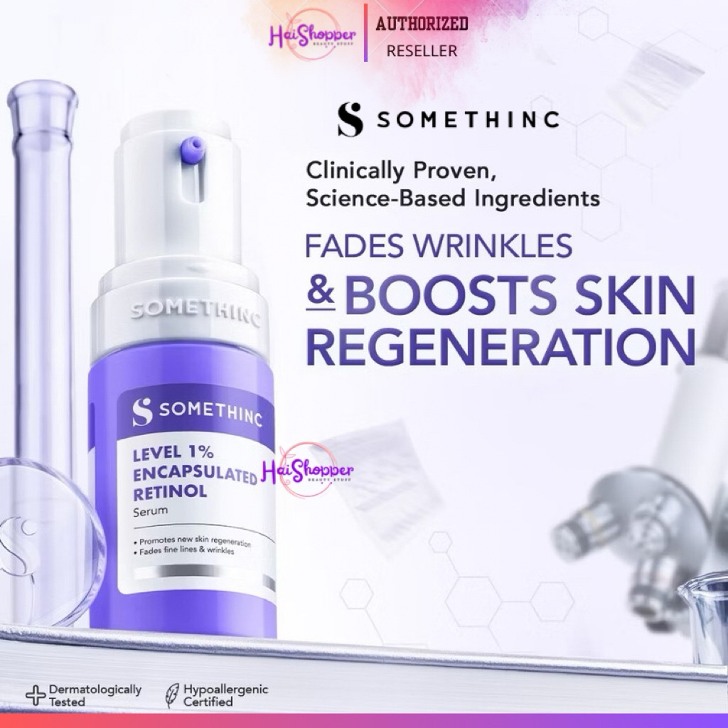 SOMETHINC Level 1% Encapsulated Retinol Anti Aging - Retinol Untuk Pemula & Semua Jenis Kulit | Some