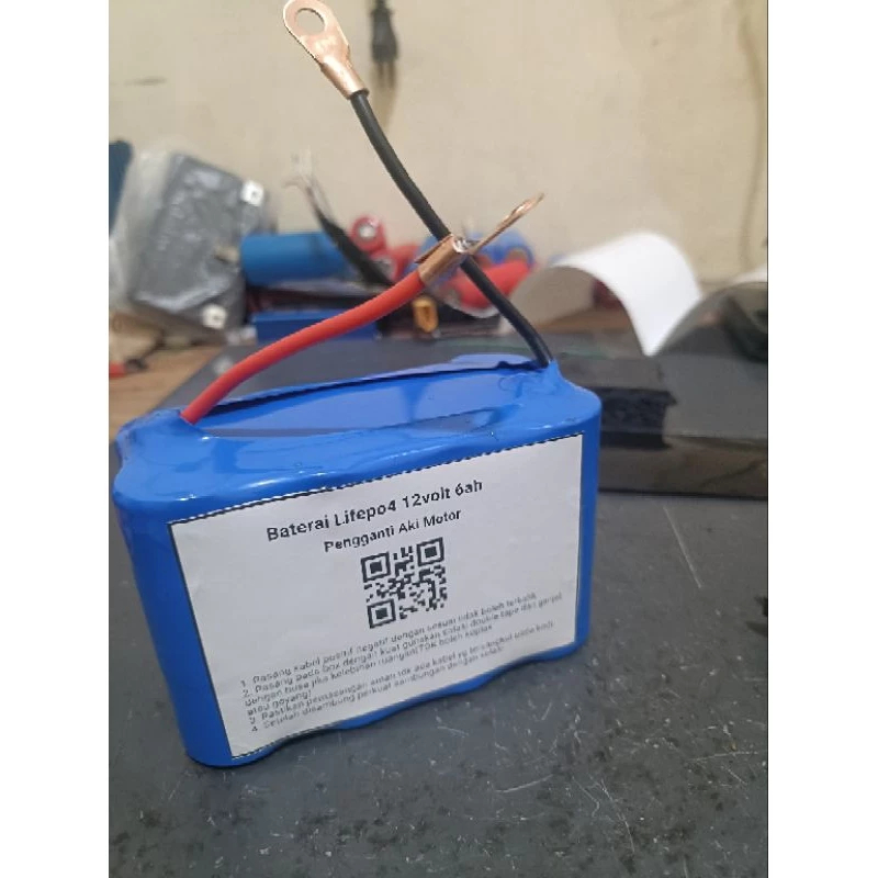 ATP - BATERAI 12VOLT LIFEPO4 PENGGANTI AKI MOTOR