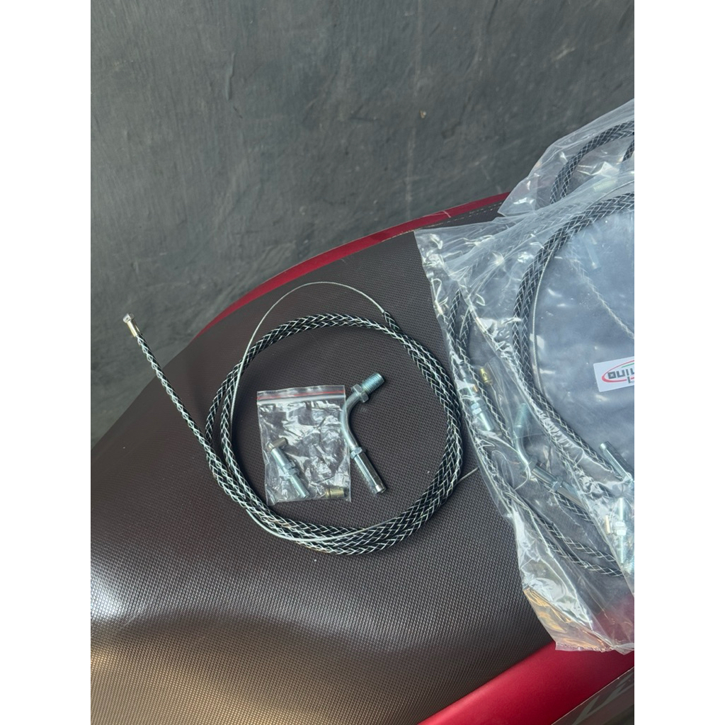 (bisa cod) kabel gas seling gas universal domino kabel gas seling gas tali gas matic sports bebek un