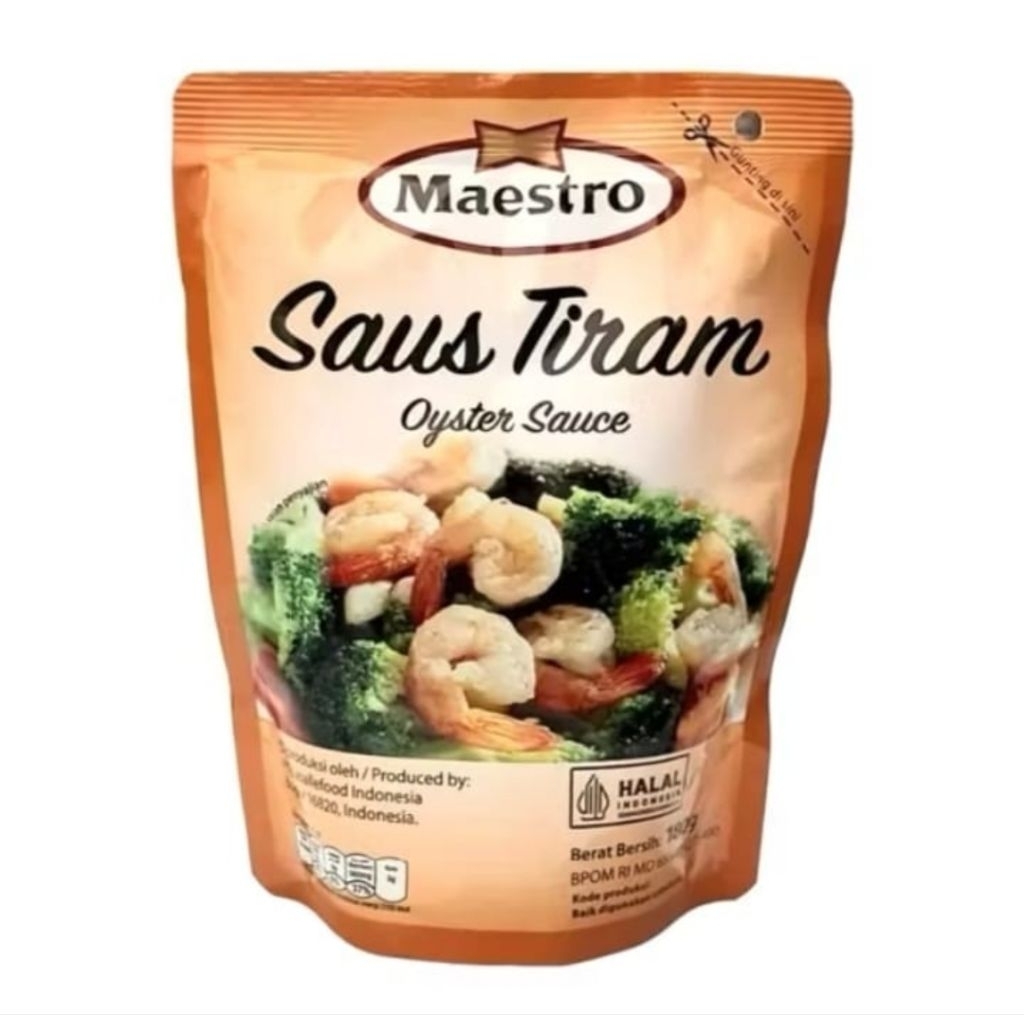 

Maestro Saus Tiram Oyster Sauce 180g
