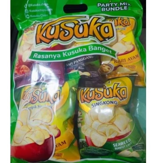 

Paket murah Kusuka isi 5bks mix ukuran 155g