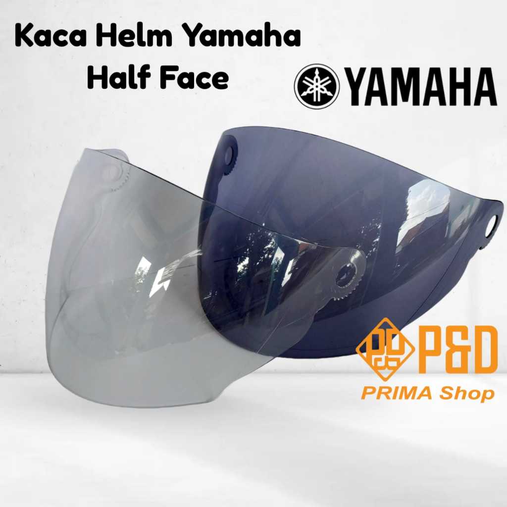 Kaca Helm Yamaha maxi, Gear standar Helm Yamaha half face