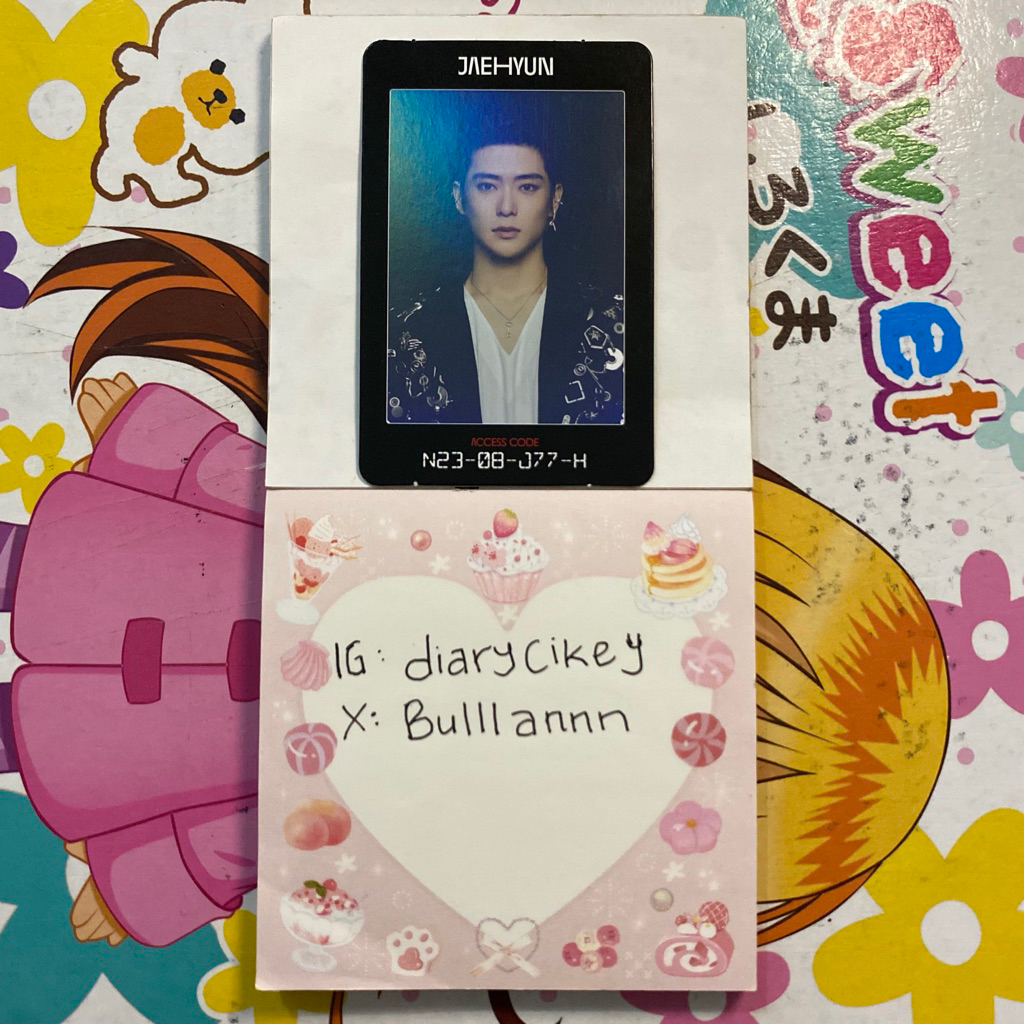 jaehyun nct 127 resonance part 2 acces card ac