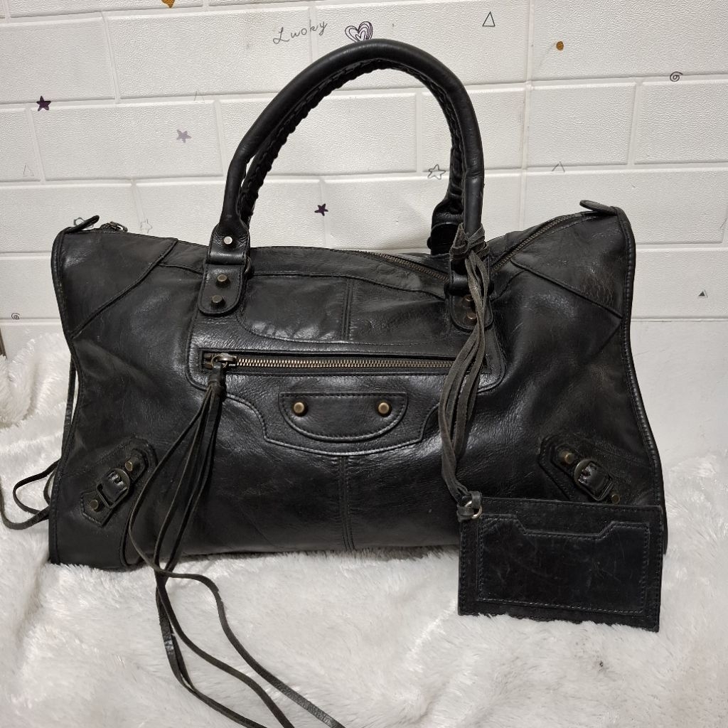 Tas Balen Shoulder bag - Tas Bahu Kulit Asli Wanita - Tas Second Preloved Brand