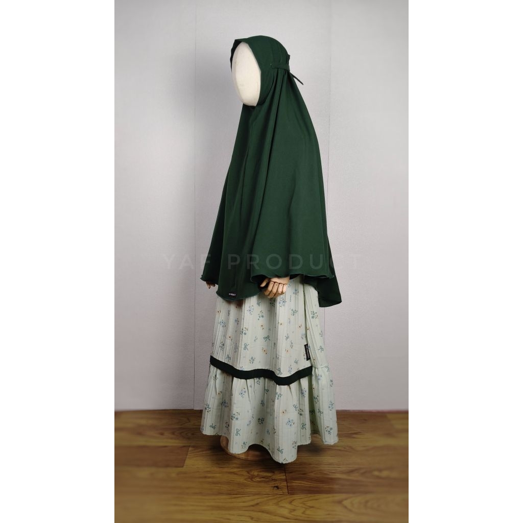 Set Gamis Hauraa by YAF PRODUCT | Gamis Anak Crinkle