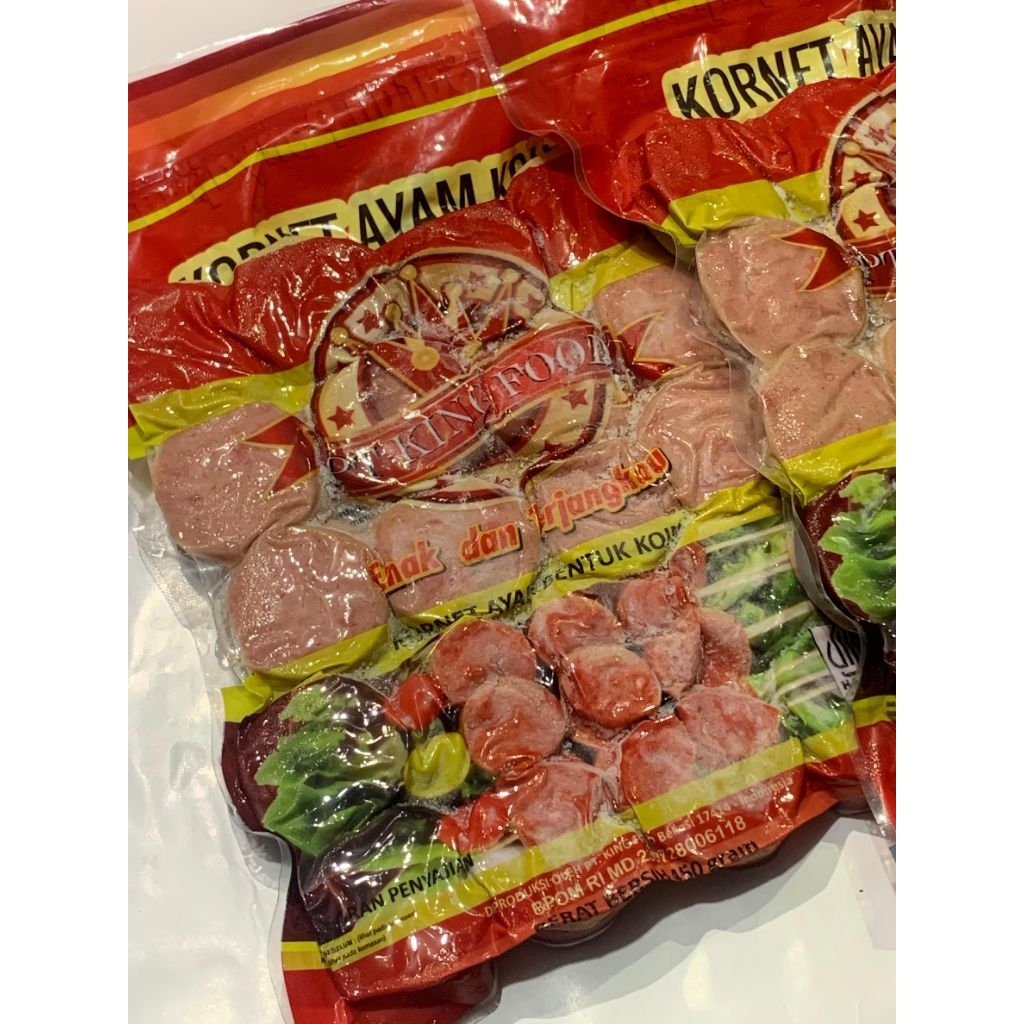 

Kornet Ayam Koin King Food 450 gram frozen food