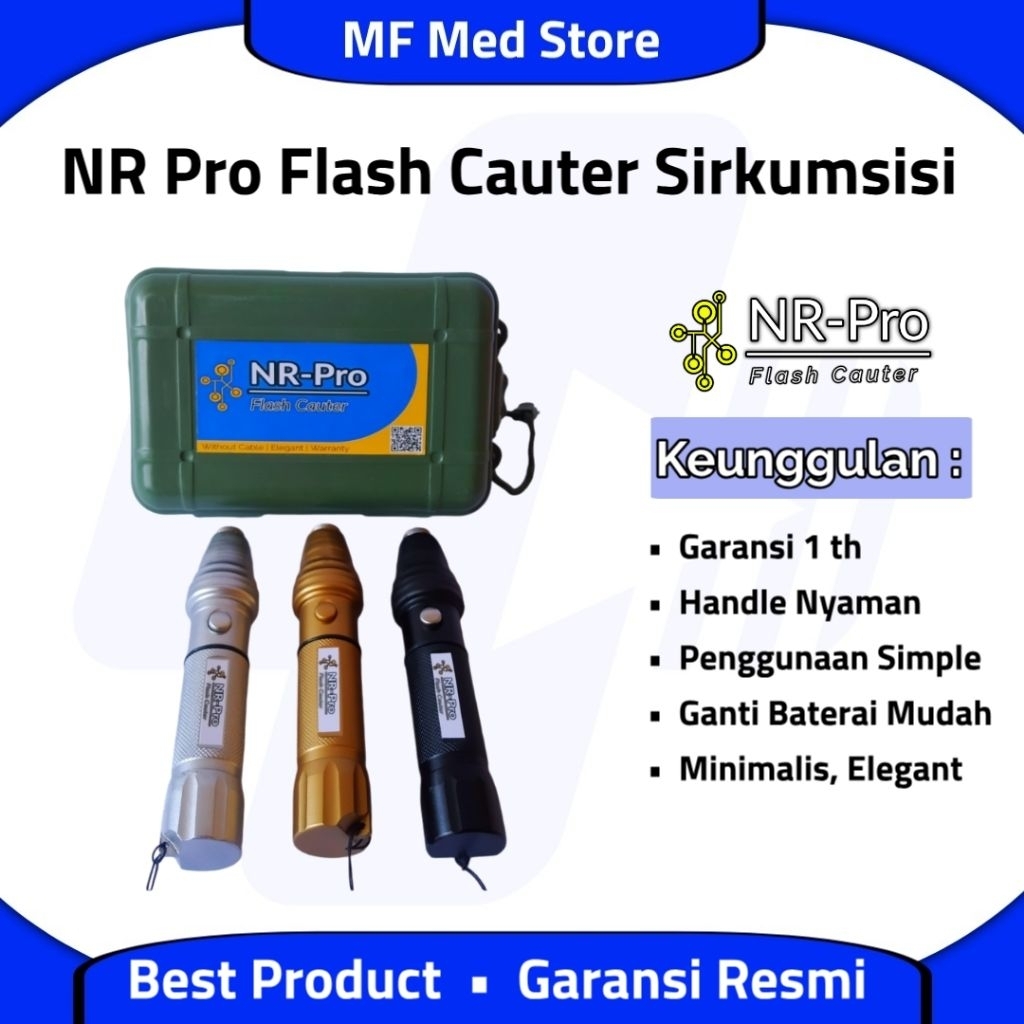 [Best Seller] NR-Pro Flash Cauter Alat Khitan Laser / Alat Sunat Cauter / Alat Sunat Laser Portable