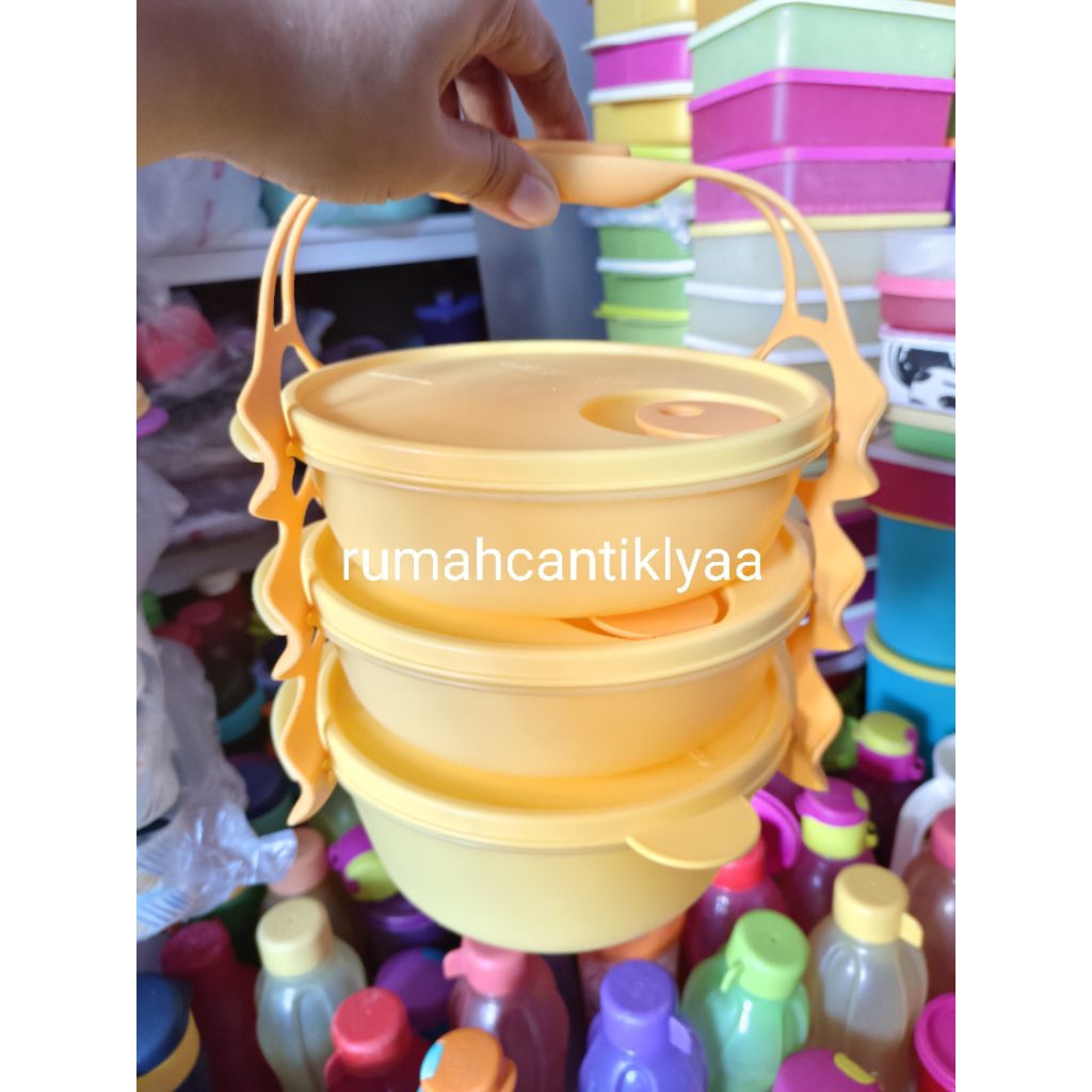 rantang bulat tupperware cab new n second