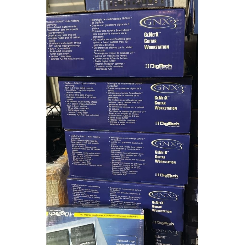 Efek Gitar Digitech GNX 3 USA bk Boss GT 6 8 10 Mooer Nux Line 6 POD Valeton GP 200