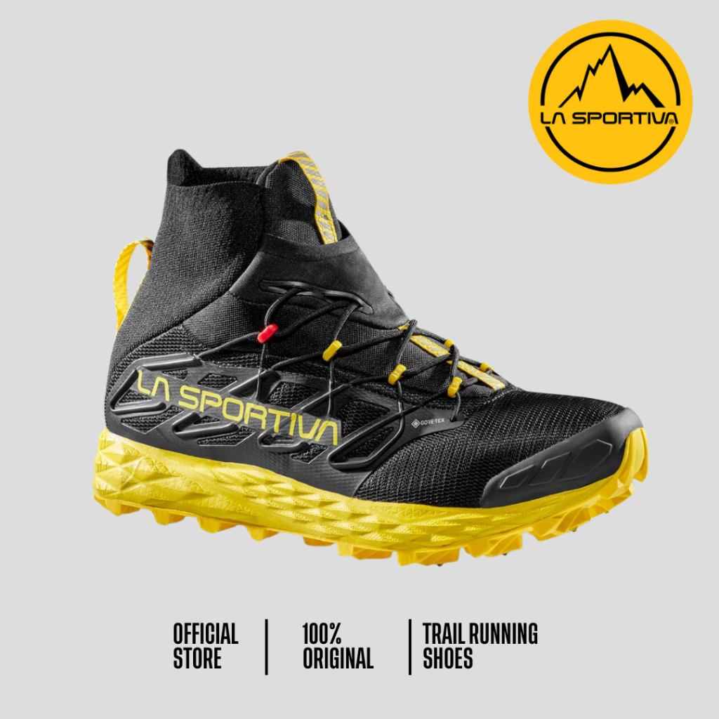 La Sportiva Blizzard GTX Black/Yellow - Sepatu Trail Running