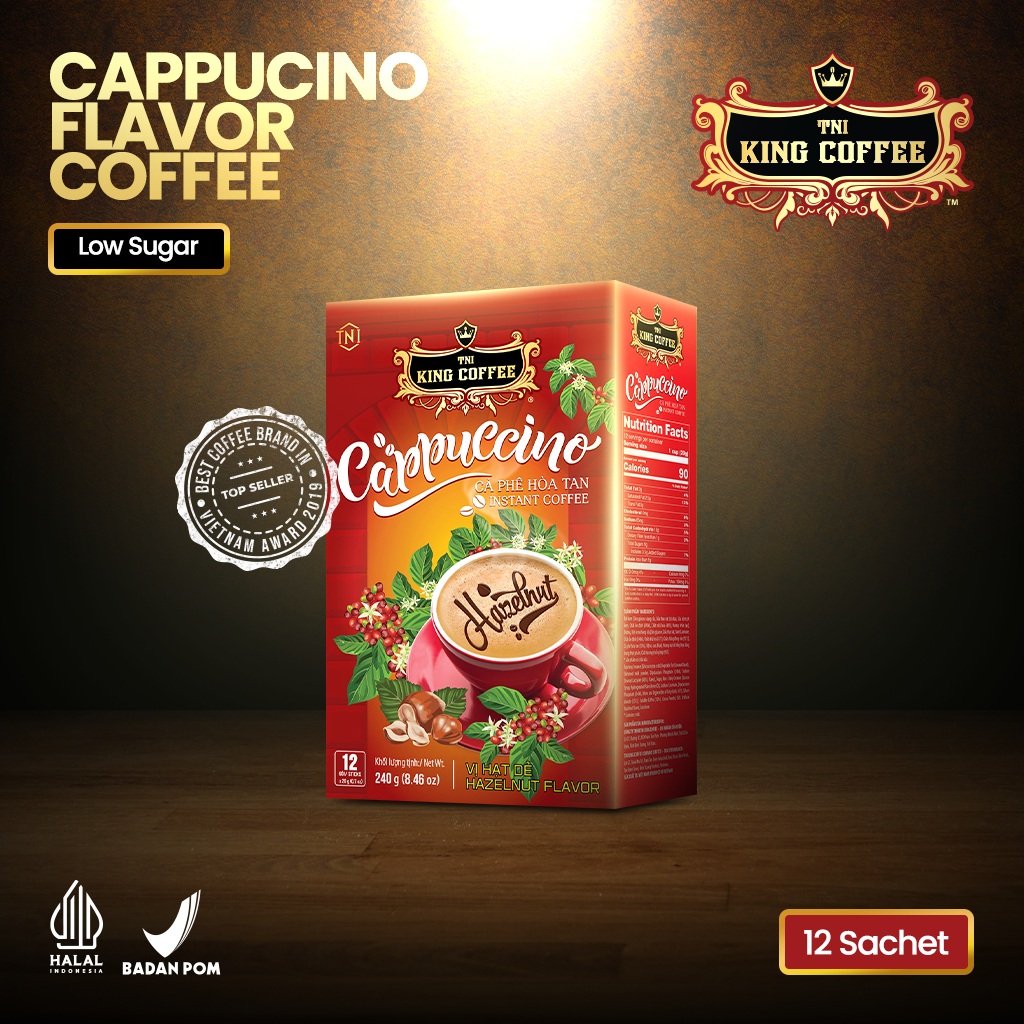 

Kopi Instan Import Vietnam Trung Nguyen King Coffee Cappuccino