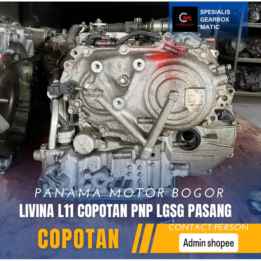 Gearbox Matic Nissan Livina L11 , Juke , datsun go CVT bergaransi.
