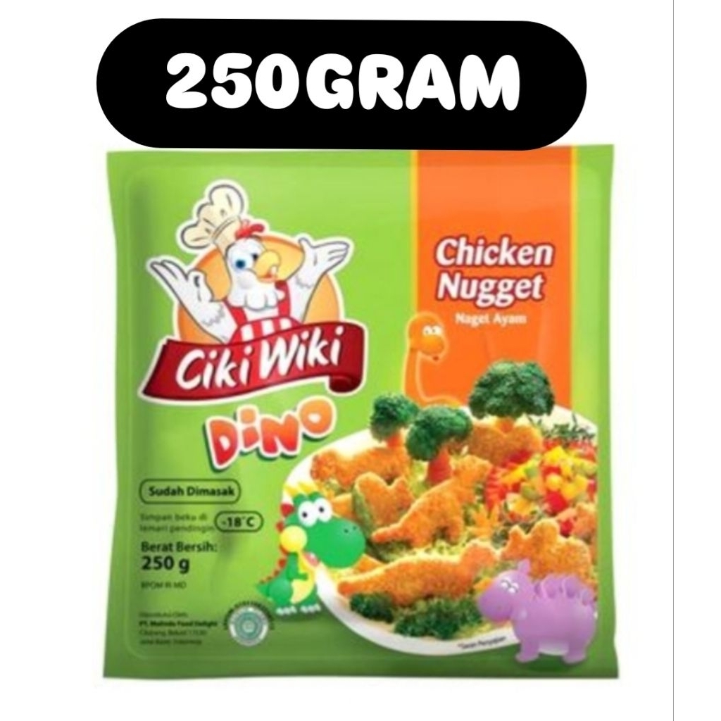

CIKI WIKI NUGGET AYAM DINO 250G