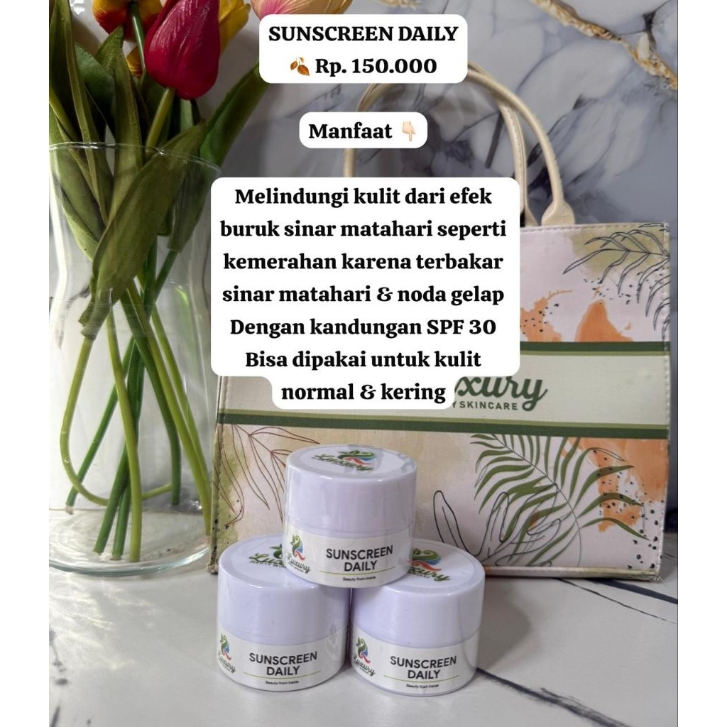 Luxury beauty/Sunblok daily/sunblok acne