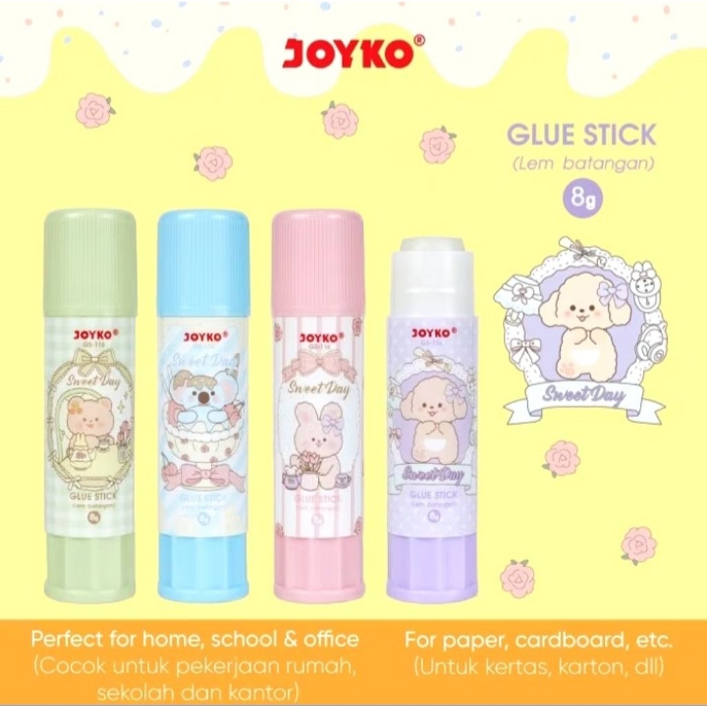 

Lem Stick Joyko GS-116 Sweetday 8gr