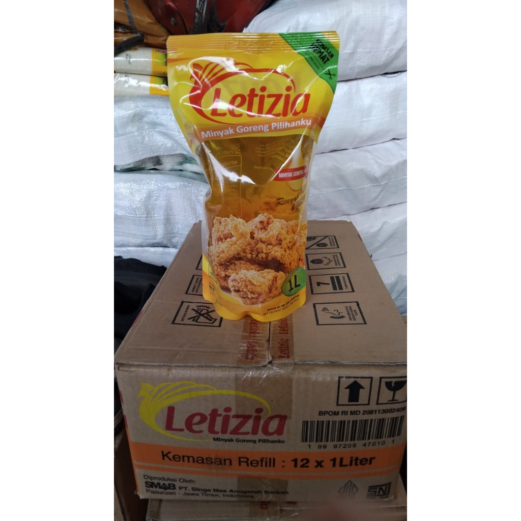 

minyak goreng letizia 1L 2 Dus