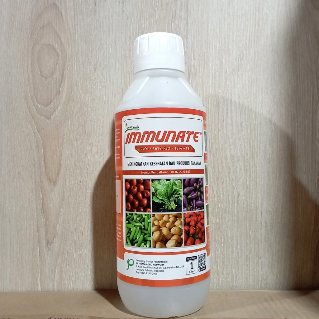 IMMUNATE 1L Pupuk Cair  P2O5: 36% - K2O: 18% + TE