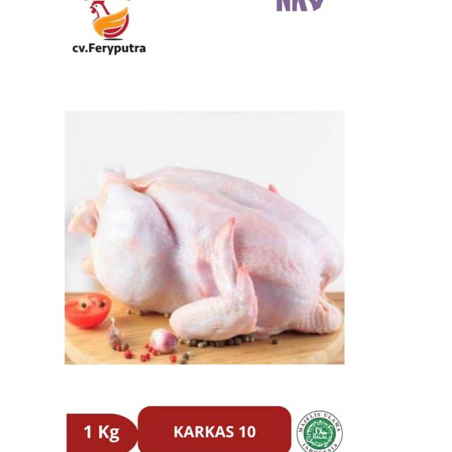

Ayam Karkas 1 Kg Ayam Broiler Frozen Ayam Segar
