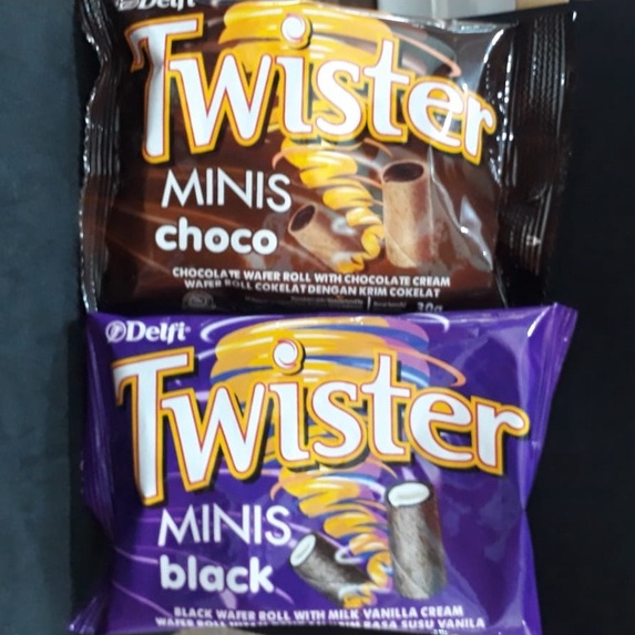 

TWISTER MINIS 30 GRAM/BISKUIT WAFER ROLL MINI