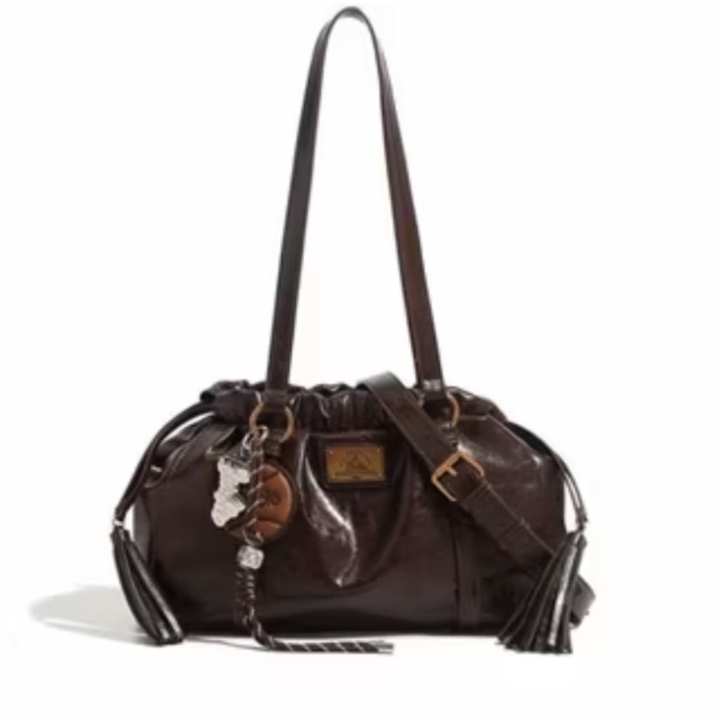 Tas Fashion Wanita Barbie Malibu Brown/Coffee Original