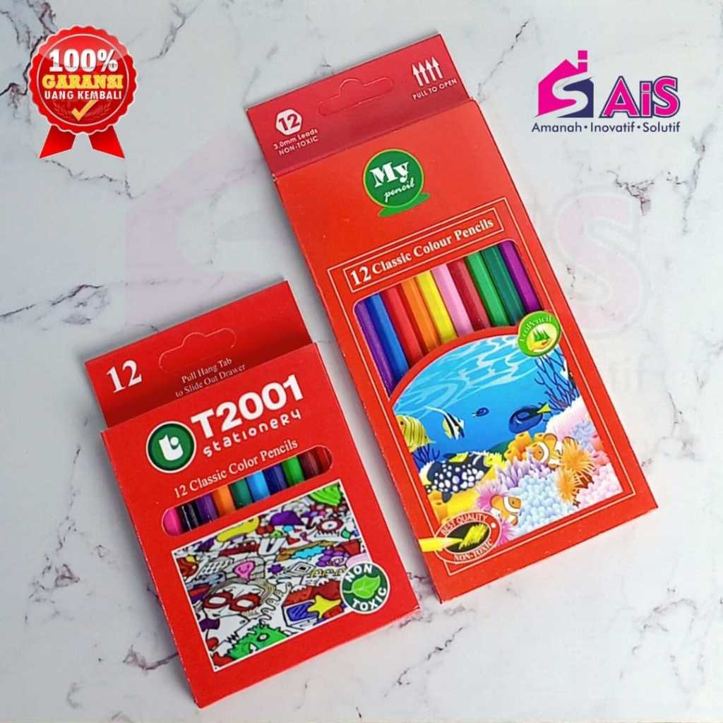

PENSIL WARNA 12PCS PENSIL 12 WARNA PENSIL WARNA PENDEK 12PCS MY PENCIL COLORING SET ANAK