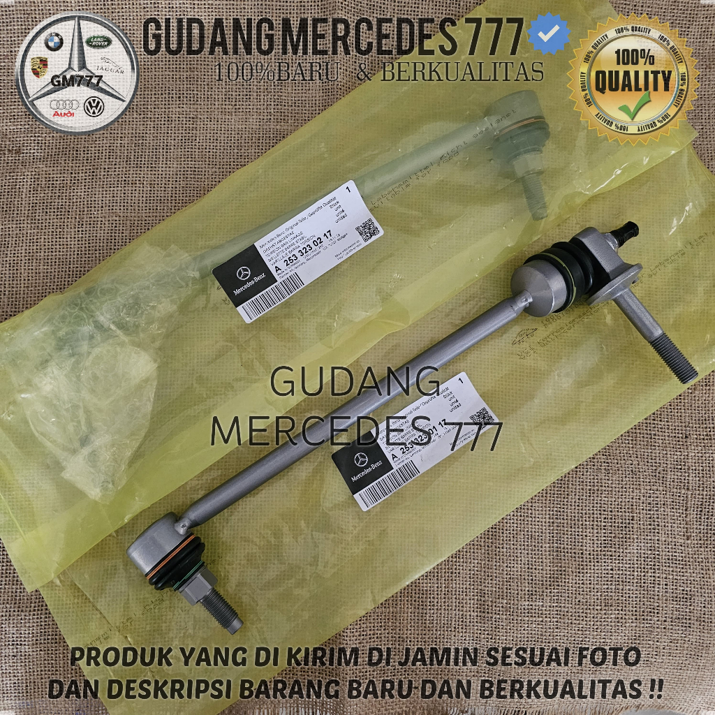 LINK STABIL STABILIZER MERCEDES W253 X253 GLC200 GLC250 TORSION BAR MERCY W253 GLC