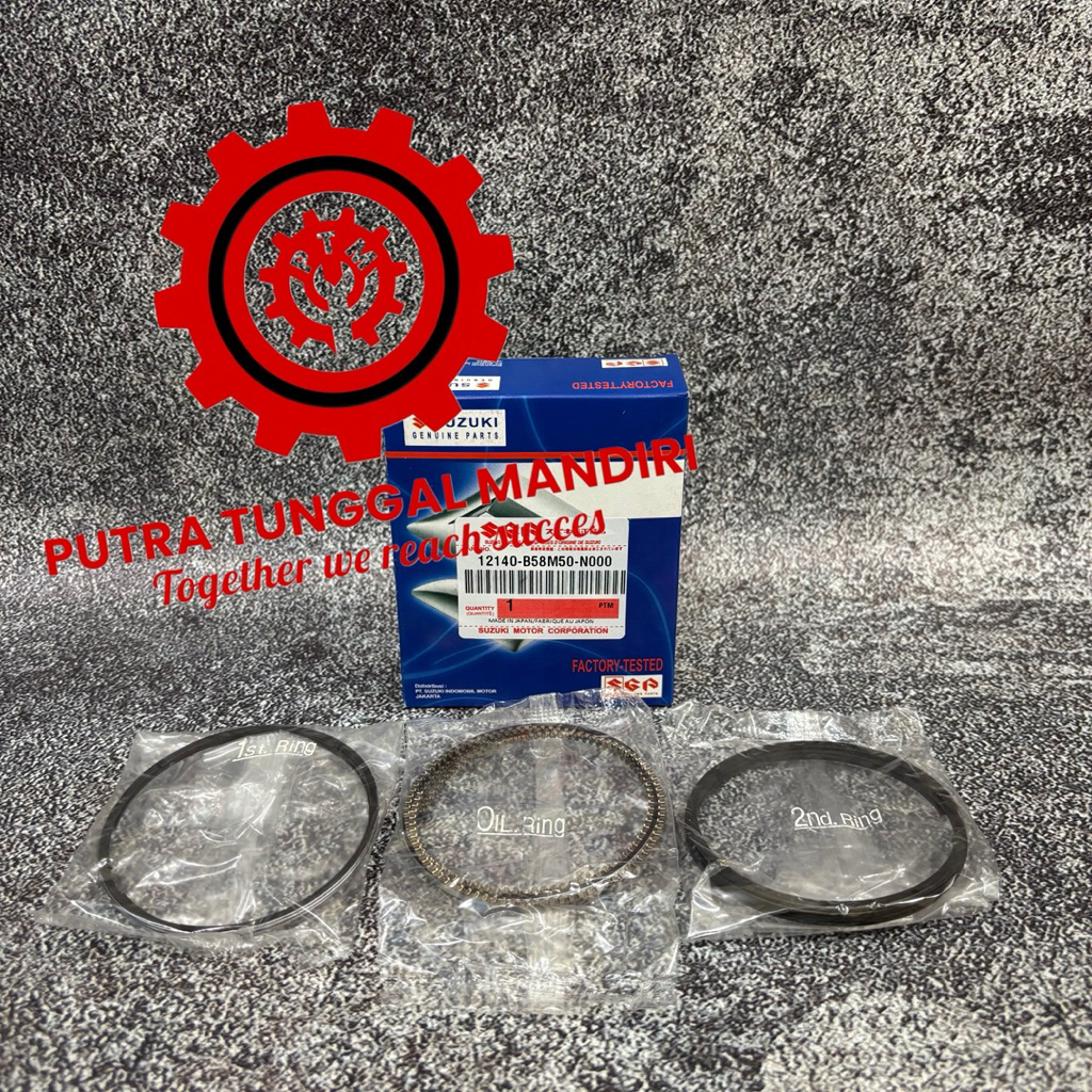 Ring seher/Ring Piston Suzuki Ertiga 1.4cc K14B (1Set) 12140-B58M50-N00