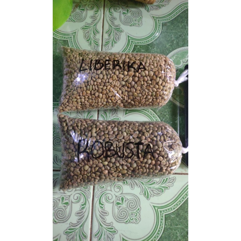 

Green Bean Robusta petik merah full sortir