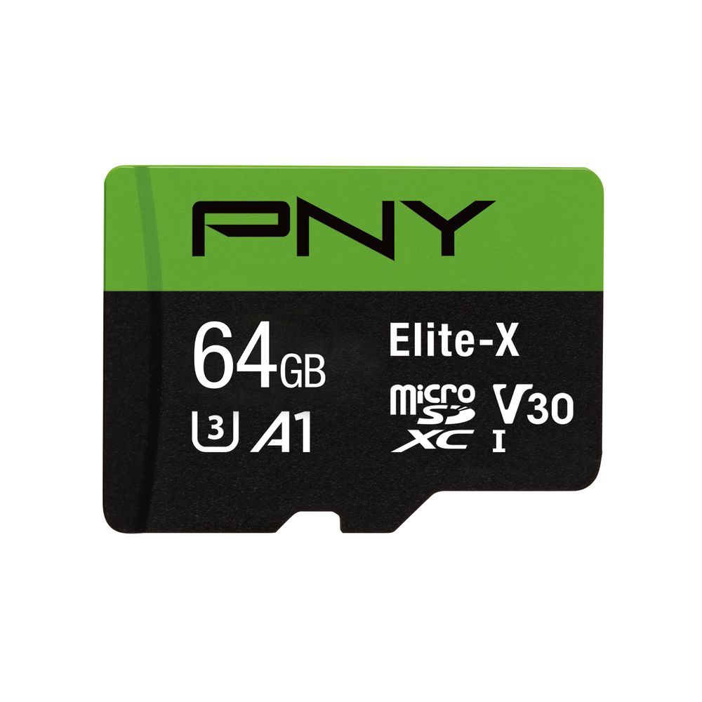 PNY ELITE-X MICROSD | 100MB/s | U3 V30 A1 | COCOK UNTUK 4K & GAME