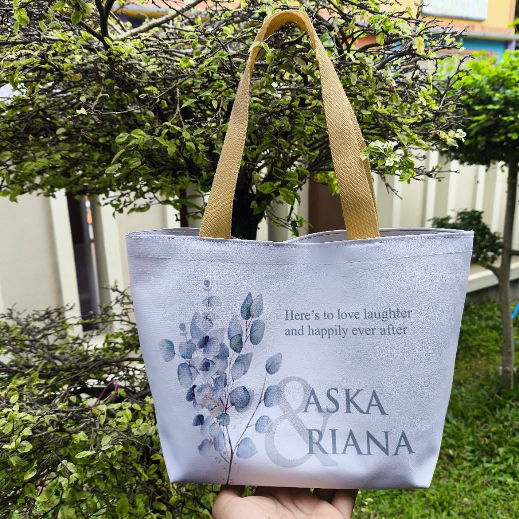 

Riana Bag Souvenir Pernikahan Printing Tas Lakmitasi Printing