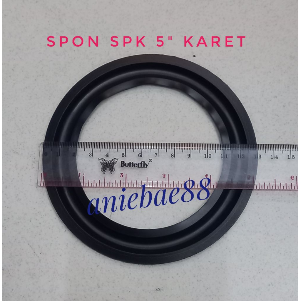 Spon speaker 5 inch bahan karet