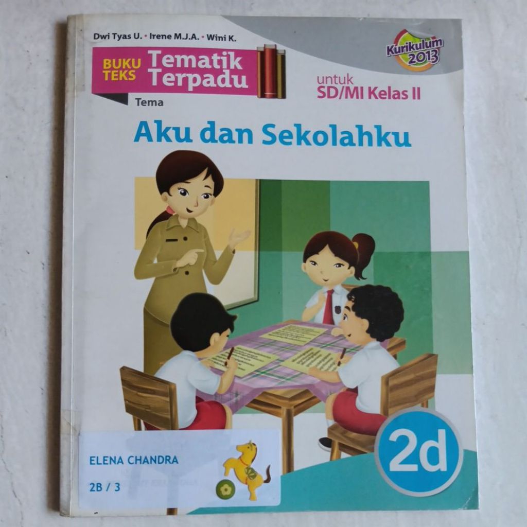BUKU TEMATIK UNTUK SD KELAS 2